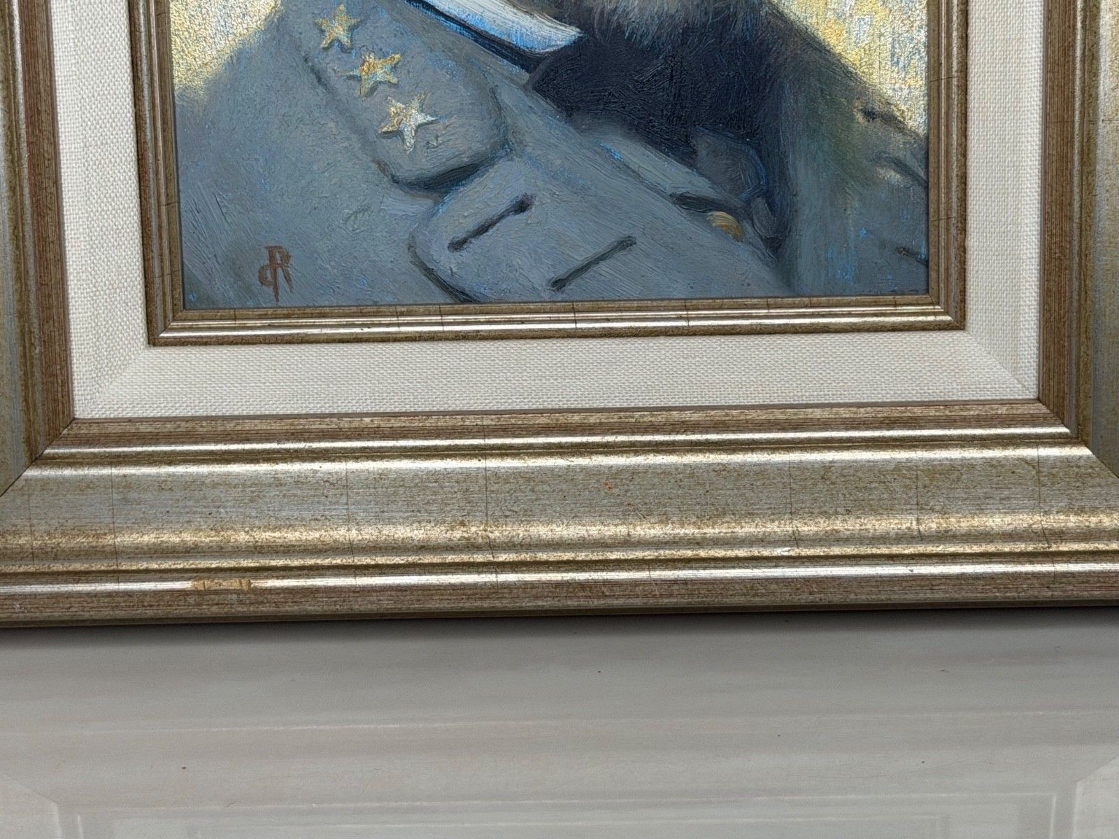 photo buy Oil Portrait Painting General Robert E. Lee Commander Of The Armies Of Confederate States