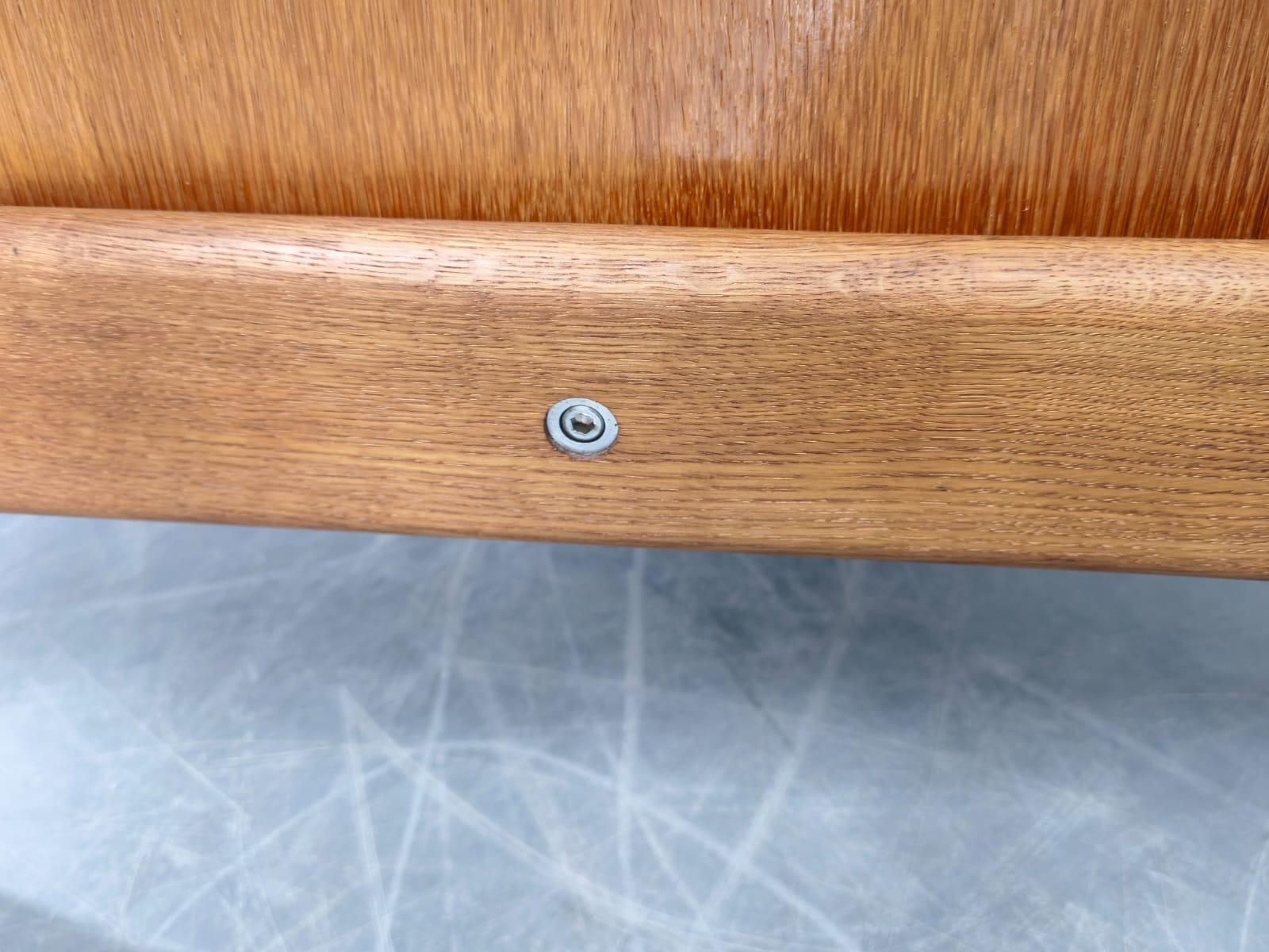 2187.0 Hans J. Wegner Ge125 Oak Writing Desk For Getama, Denmark photo