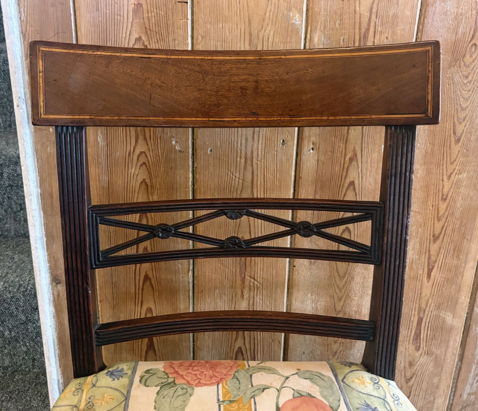 Set Of Six Early 19th Century Mahogany Dining Chairs photo vinterior