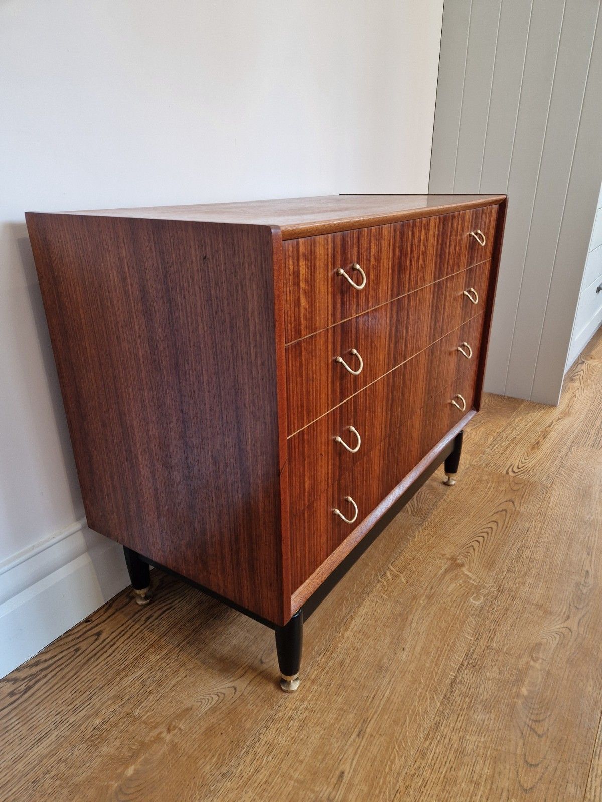G Plan E Gomme Tola Teak Chest Of Drawers Fully Restored Mid Century photo vinterior