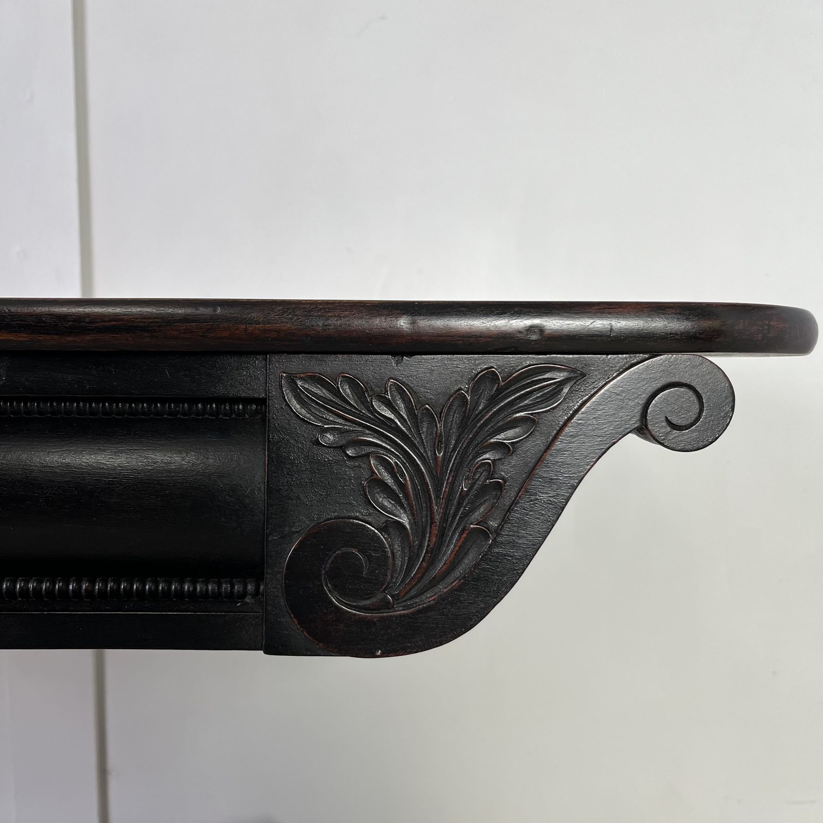 Pair Of Antique Ebonised Mahogany Consoles photo buy