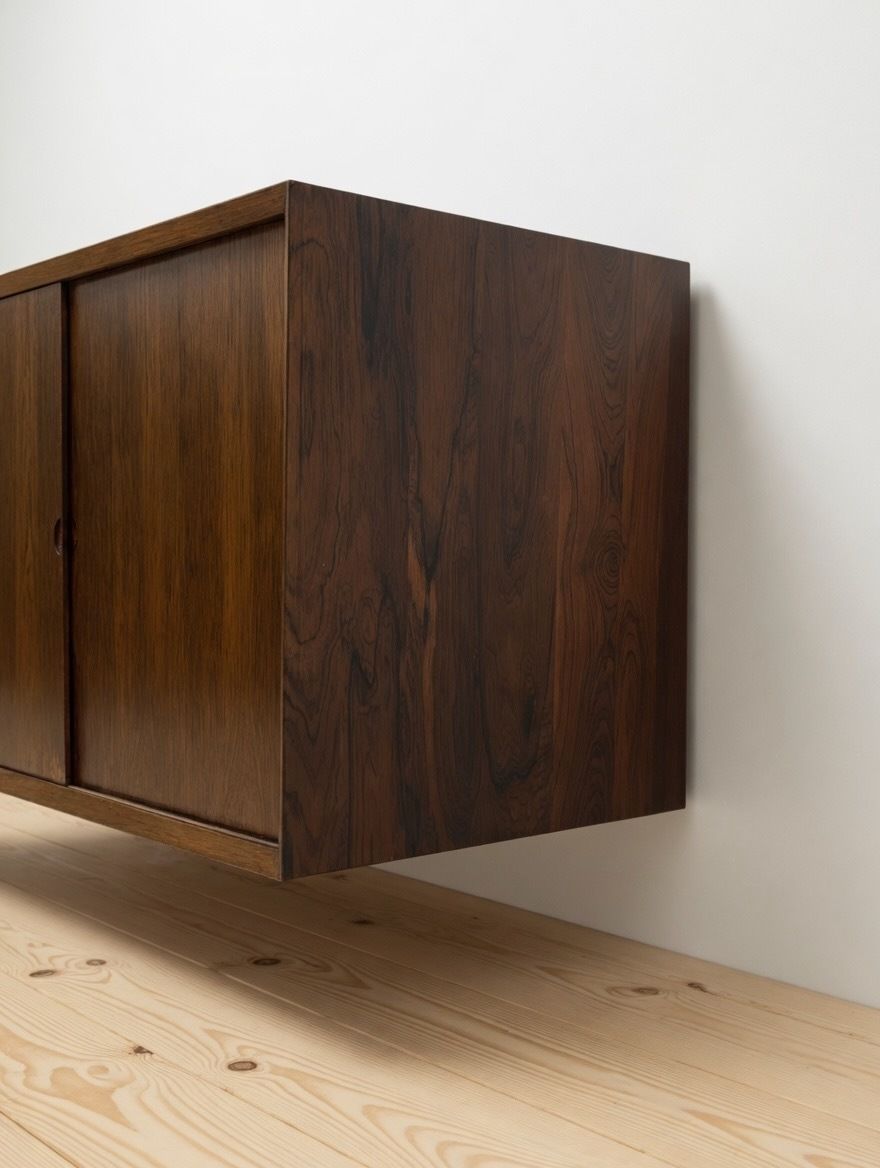 Poul Cadovius Floating Wall Mounted Rosewood Sideboard By Cado, 1960s. photo buy