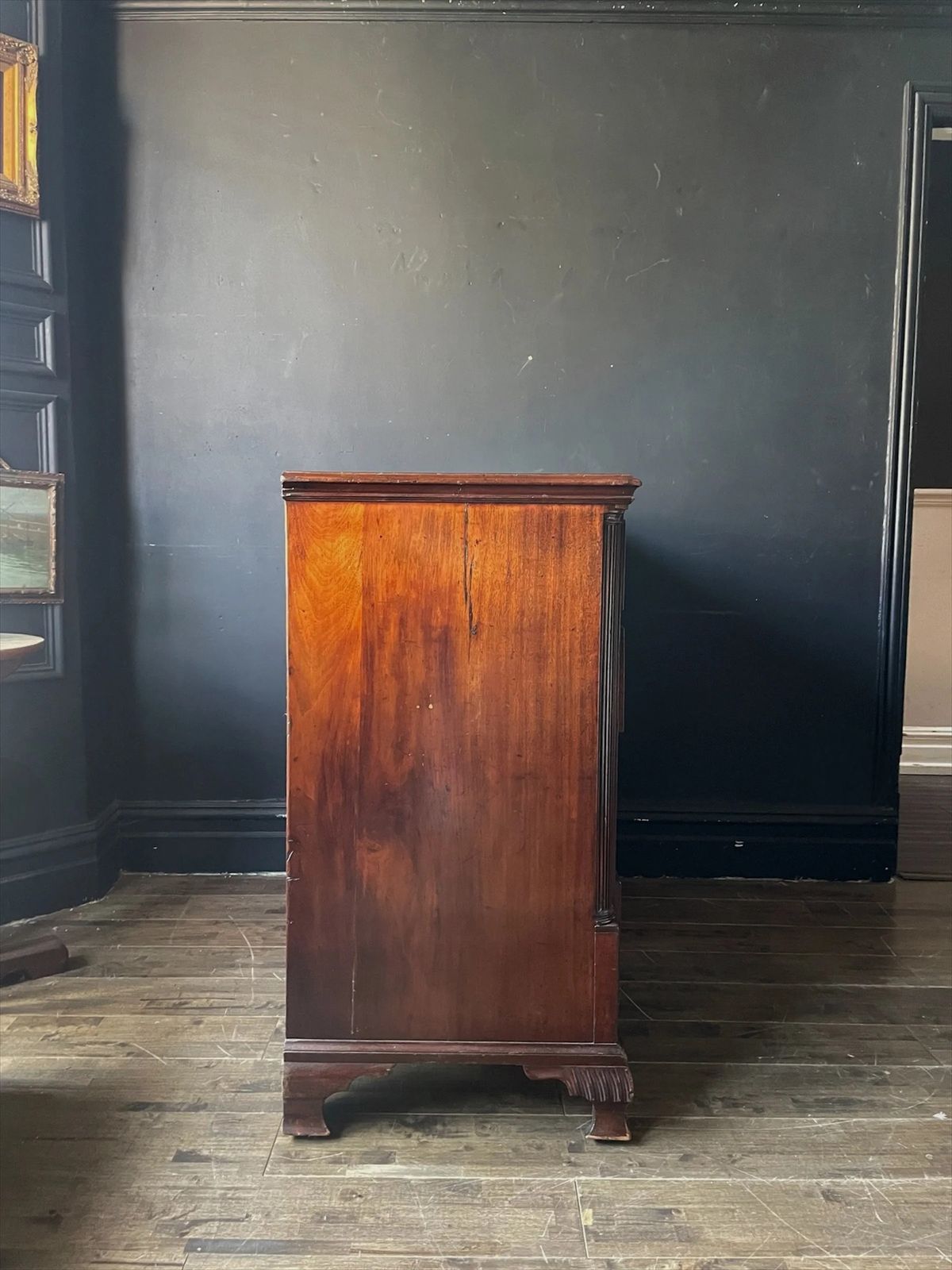 Fine Regency Mahogany Chest, 1800s photo for sale