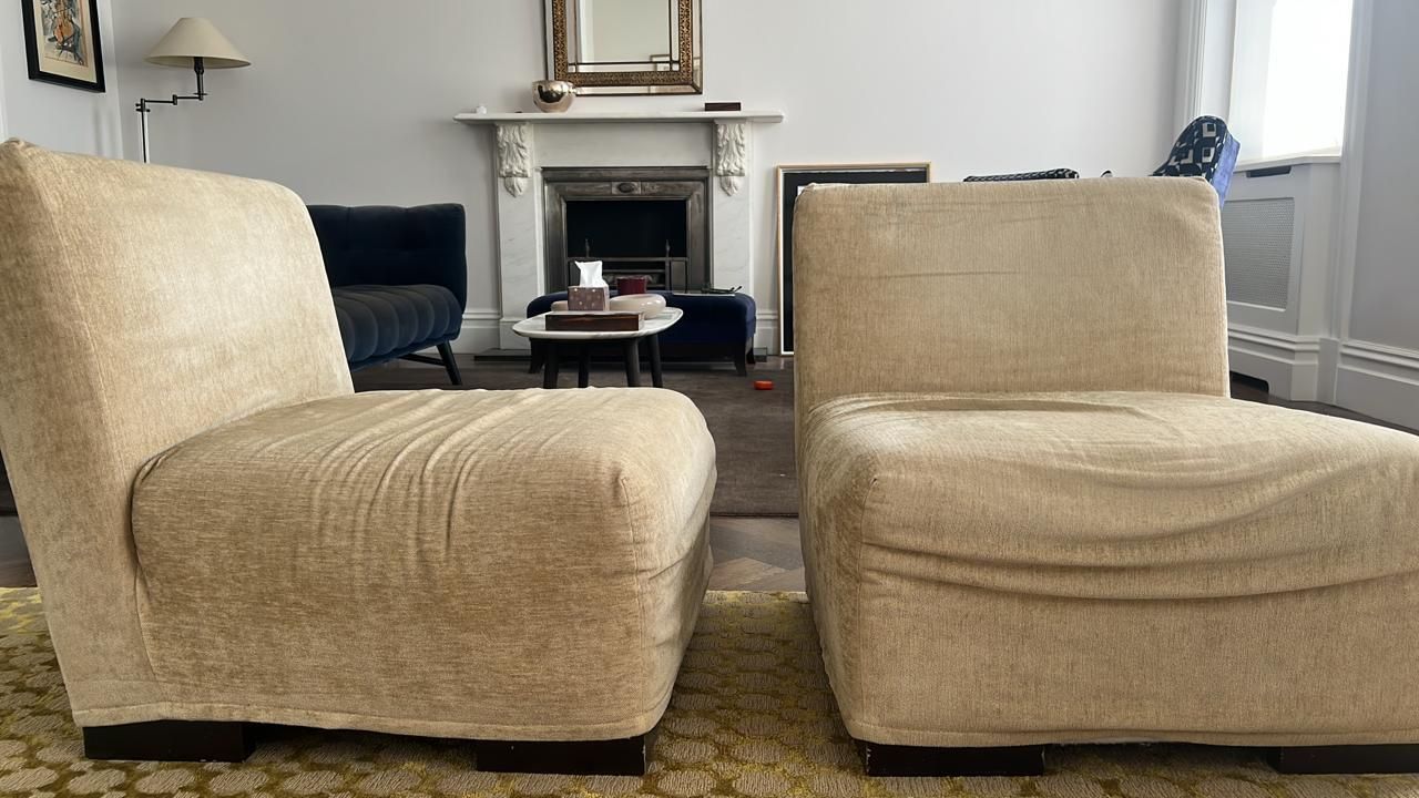 Pair Of Casamilano Lounge Chairs