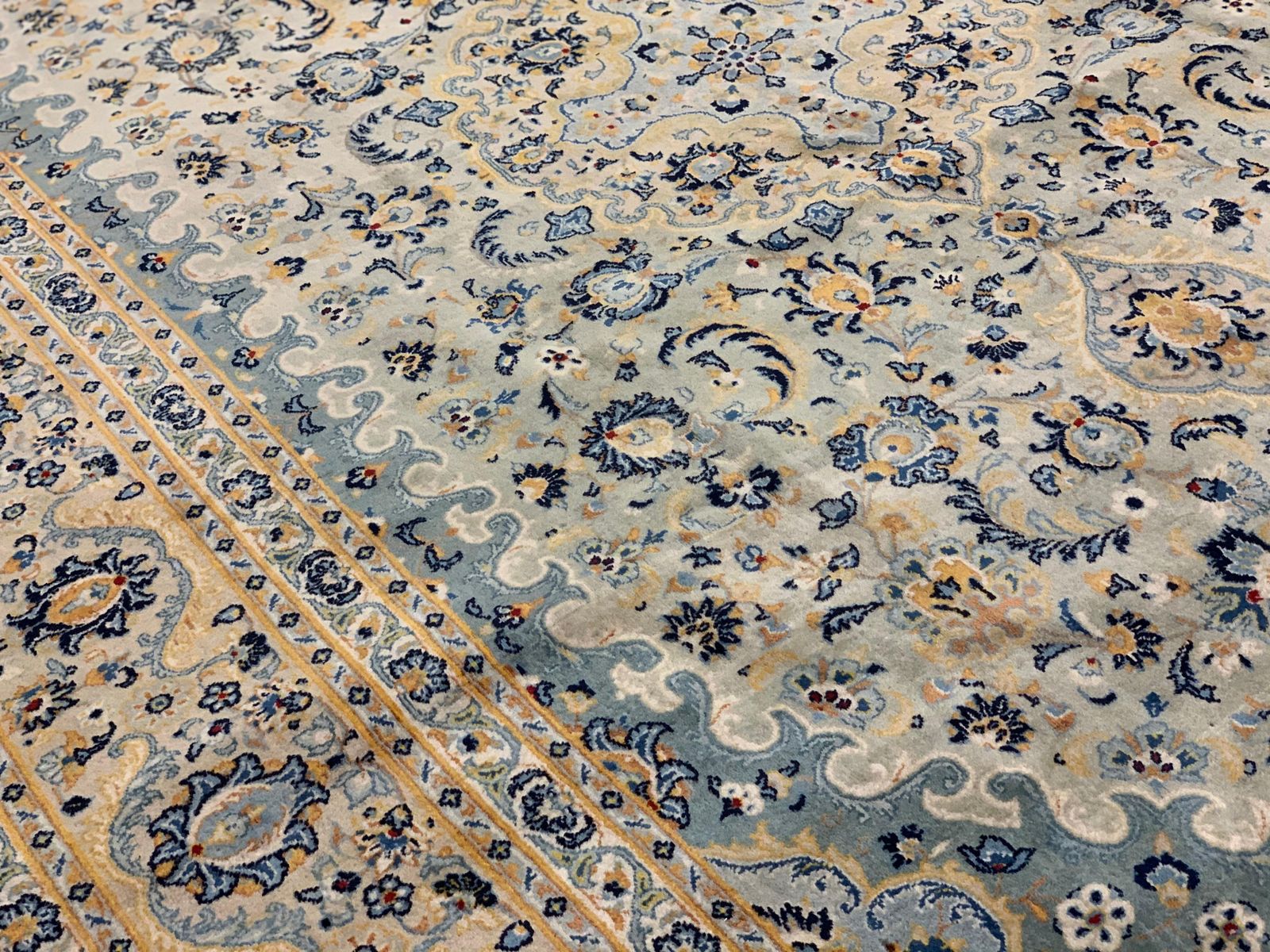 Beige Oosters Vloerkleed Handgemaakt Tapijt Wollen Woonkamervloerkleed photo buy
