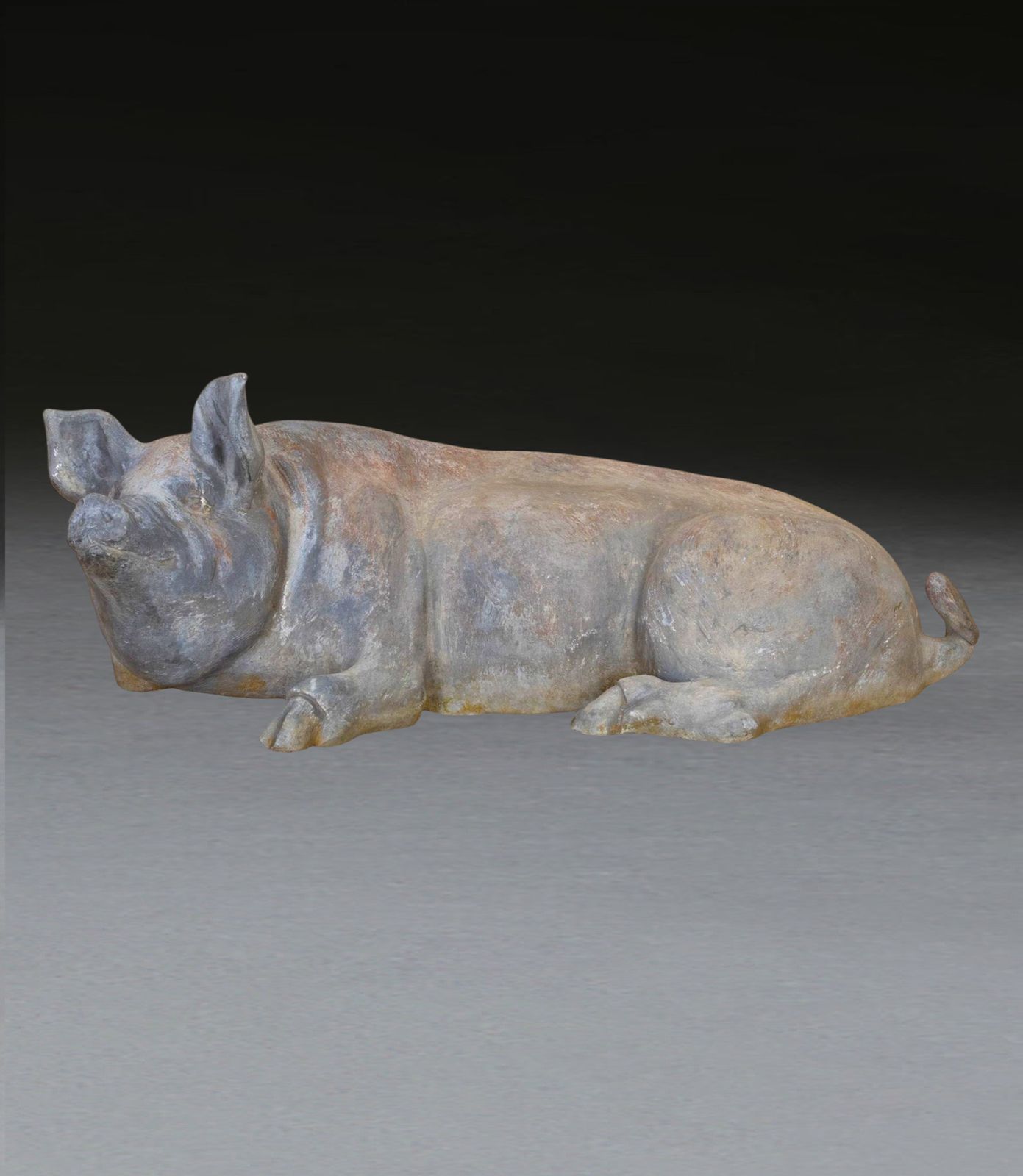 19th Century English Lead Pig