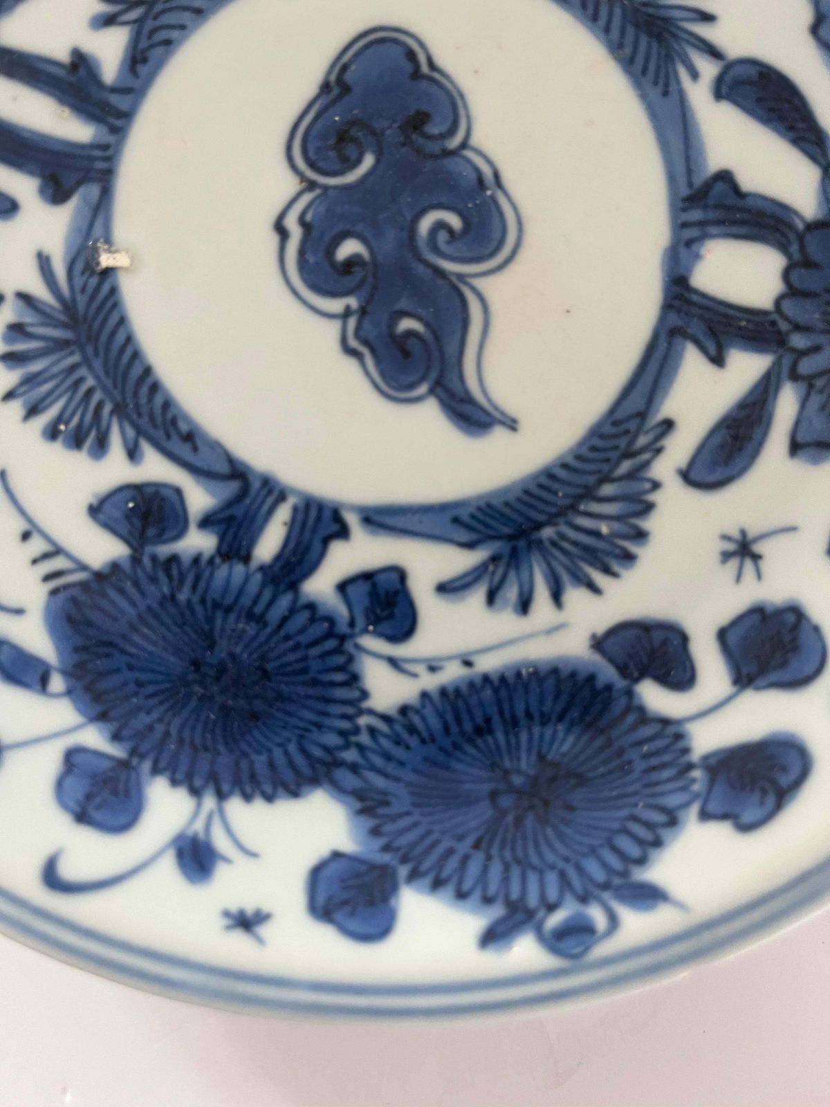 Antiek Chinees Ming-porselein, bord, blauw en wit, Wanli ca. 1600 photo buy