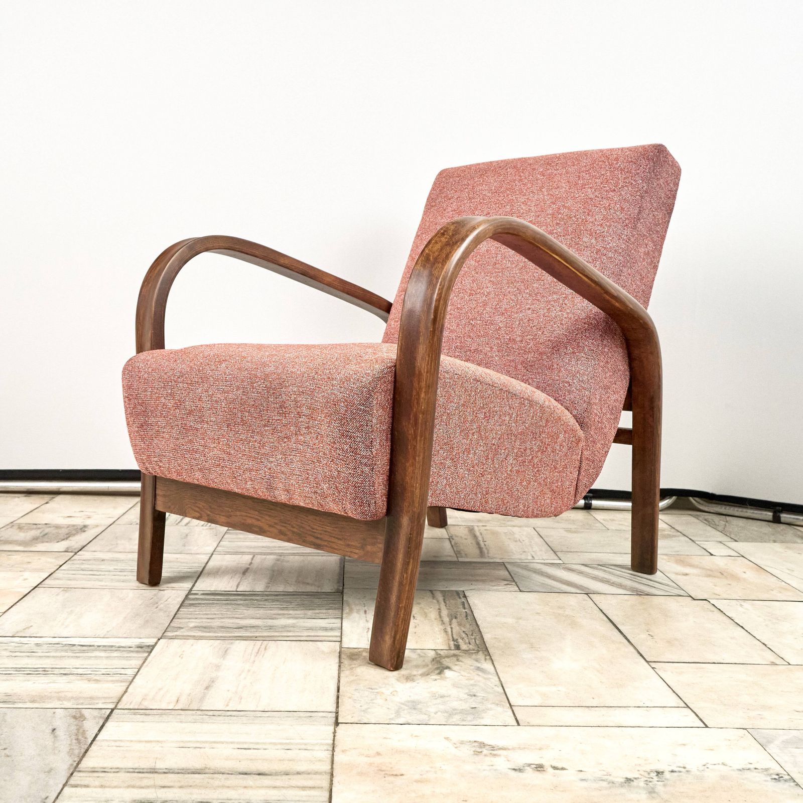 Armchair By K. Kozelka & A. Kropacek Interier Praha 1950s Czechoslovakia photo 777.0