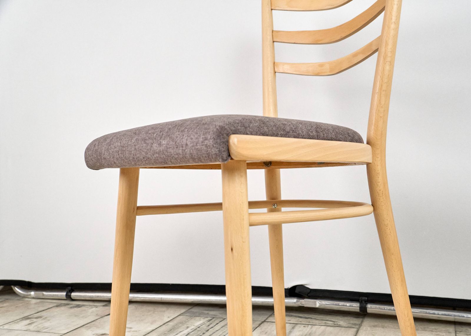 Set Of 4 Wooden Chairs Jitona 1960s Czechoslovakia photo Furniture