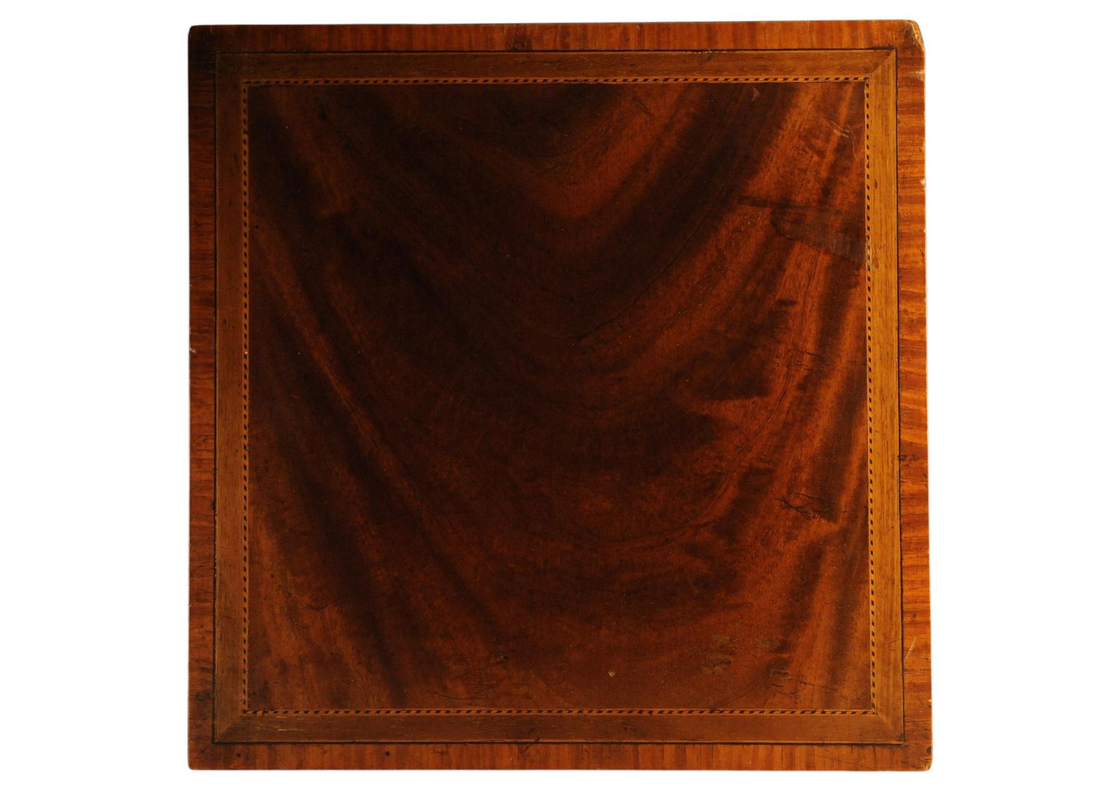 A Victorian Handmade Mahogany Revolving Tabletop Bookcase With In Lay Detailing & Flame Mahogany Top photo vinterior