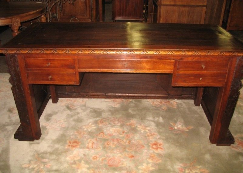 Chest Renaissance Office In Oak Seventeenth photo 6171.76