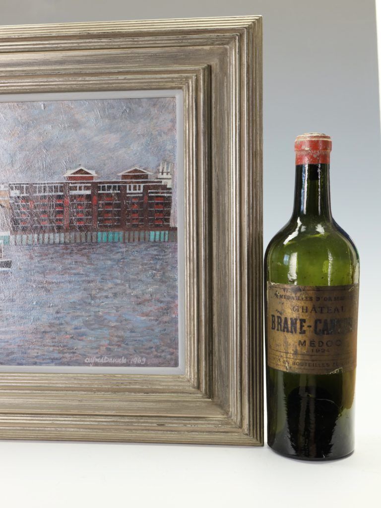 Alfred Daniels Rba Rws Oil Painting ‘St. Paul's Across The Thames’ London View, 1969 photo Art