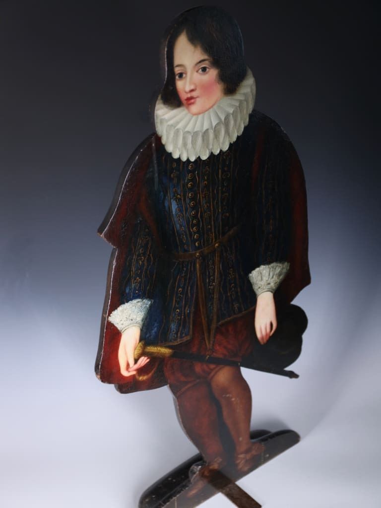 Fine 19th Century English "Silent Companion" Dummy Board photo Art