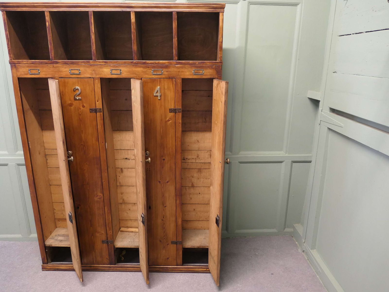 Pine Sports Locker, Equipment Cupboard A Good Piece, photo 3000.0