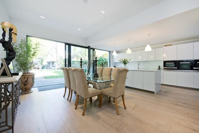 Exceptional Bespoke Stone & Glass Dining Table – Purchased From Albrissi, Sloane Square, Chelsea