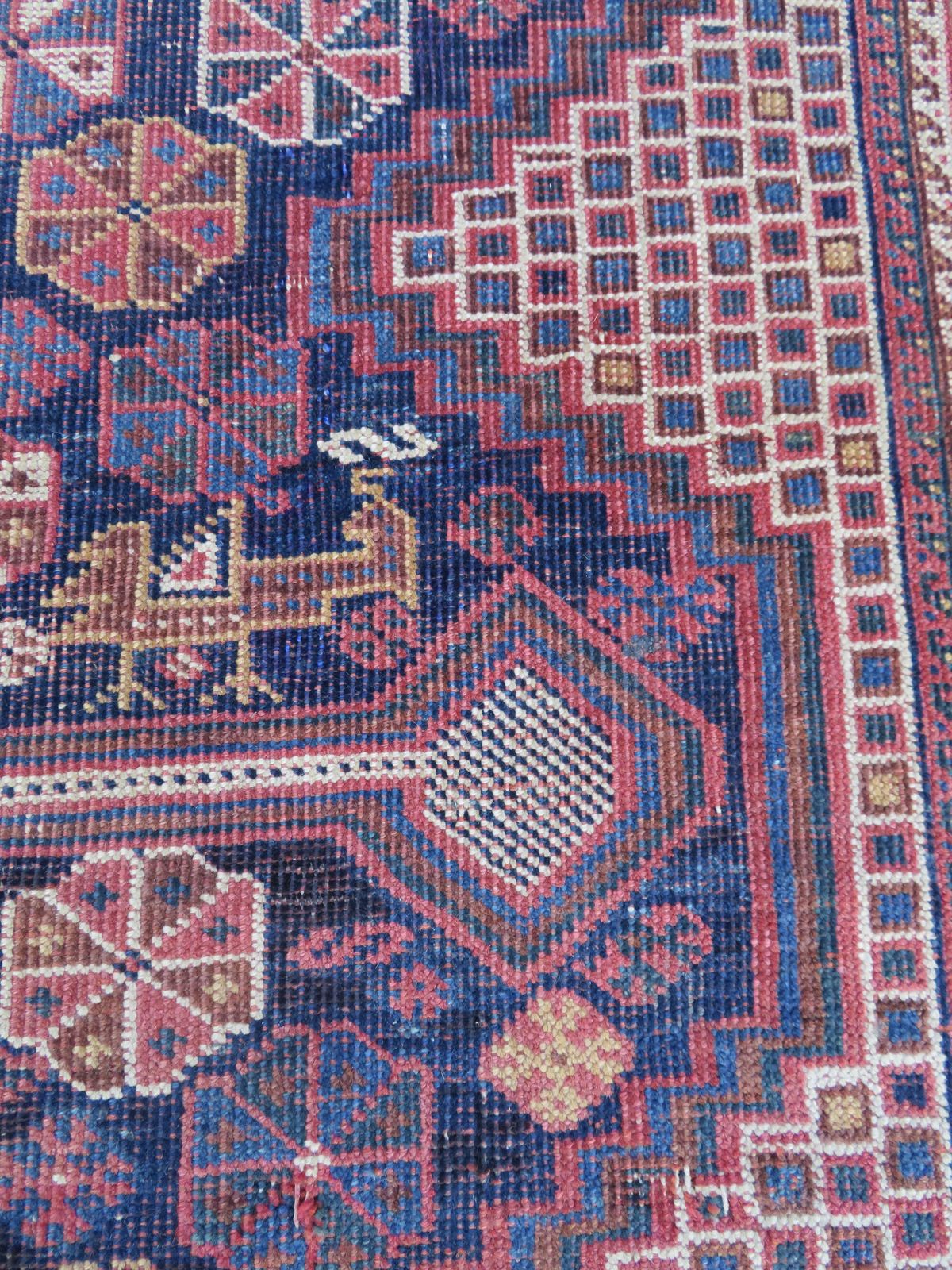photo furniture Antique Large Arab  Rug. Arab Tribes. 265cm X 154cm.