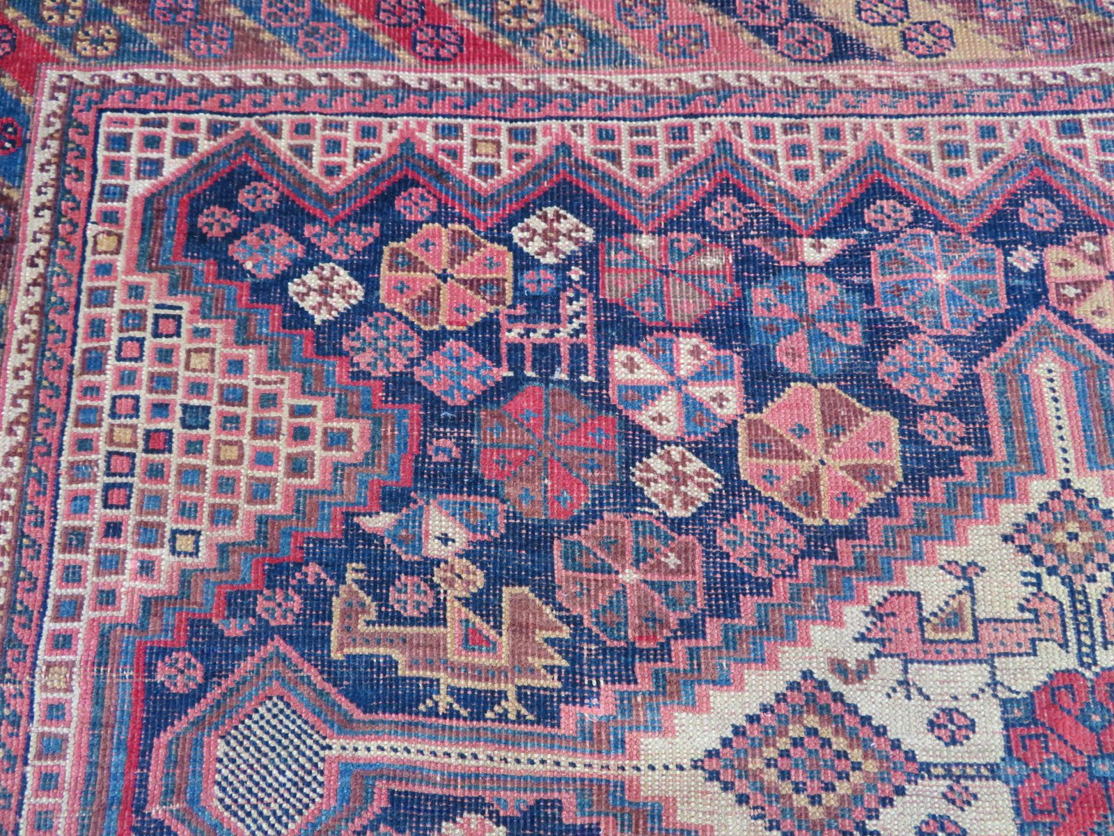 photo vinterior Antique Large Arab  Rug. Arab Tribes. 265cm X 154cm.