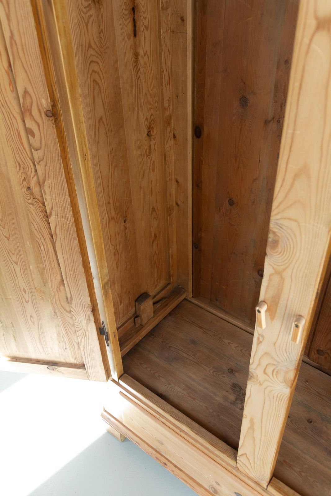 Antique Danish Farmhouse Pine Wardrobe, 1880s. photo buy