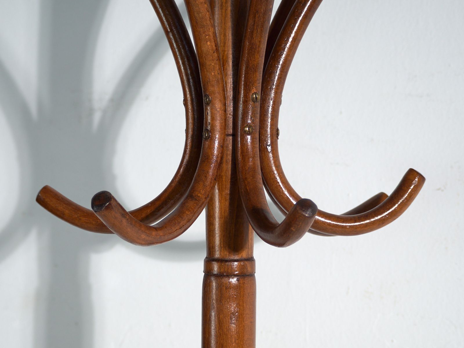 Bentwood Coat Stand In Beechwood – Austria Hungary, Thonet Style, Circa 1900 photo Furniture