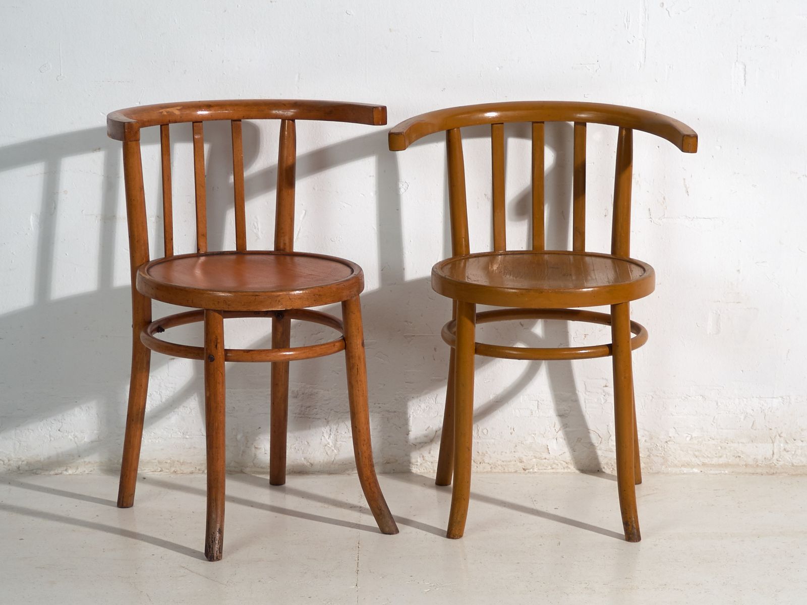 Set Of Four Thonet Style Bentwood Chairs – Central Europe, Circa 1920 photo for sale