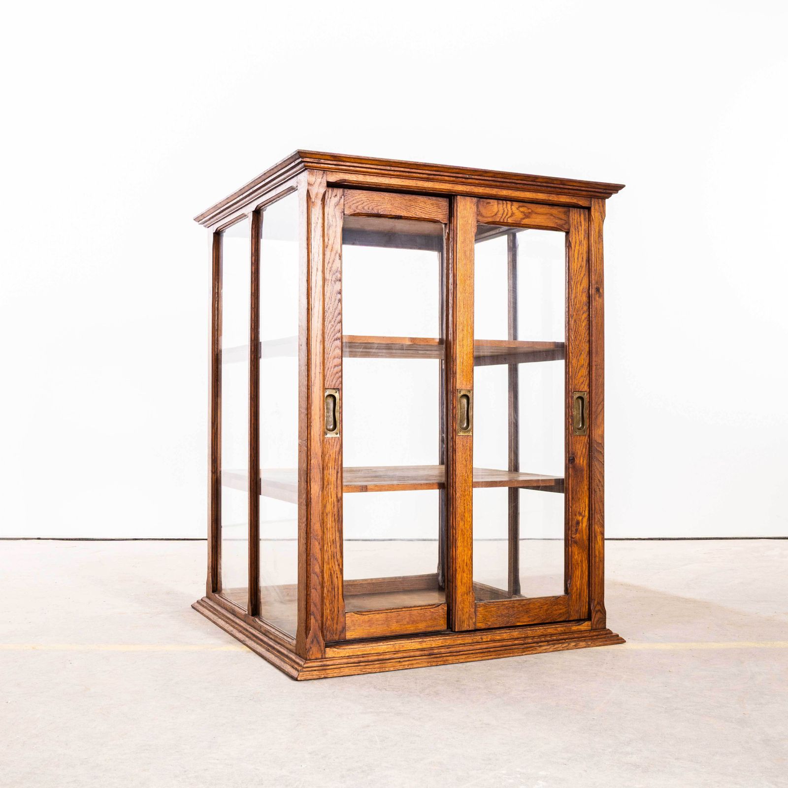 1950's French Shop Counter Display Cabinet