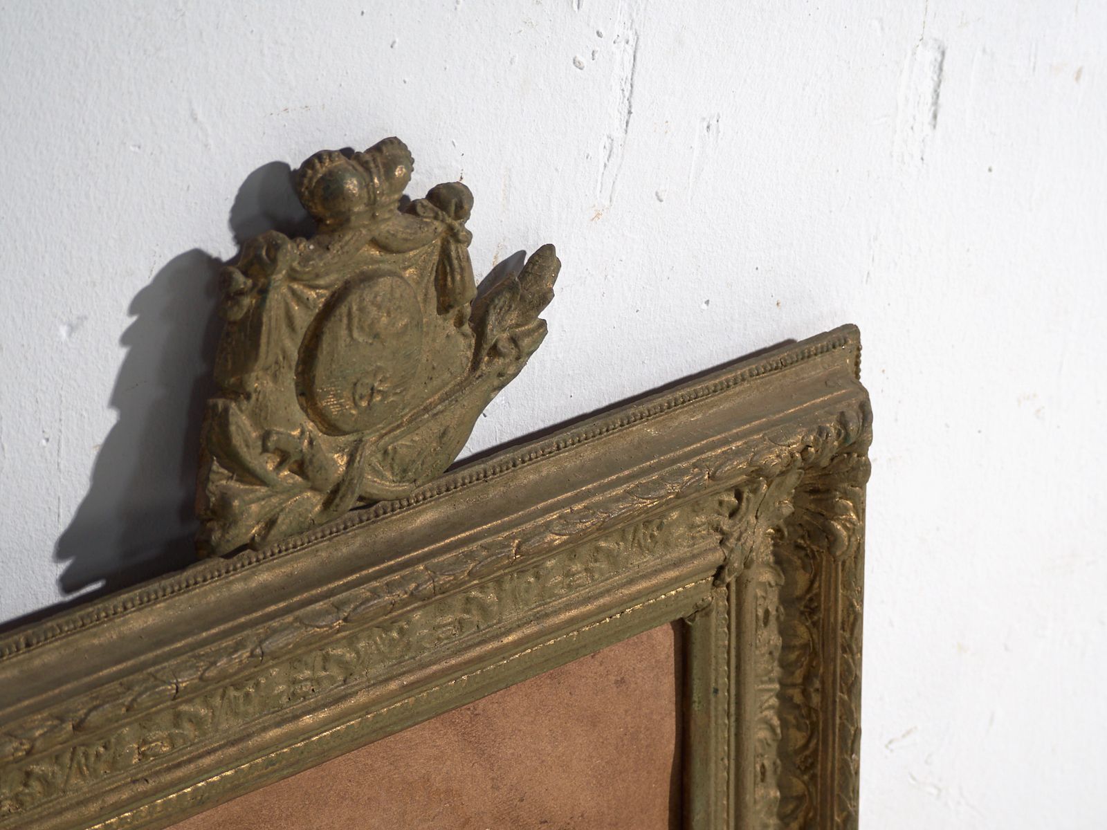 Antique Pencil Portrait In Gilded Frame – Central Europe, Circa 1840 photo for sale