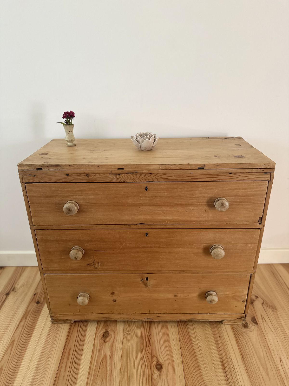 Antique Pine Chest Of Drawers Stripped Pine photo Furniture