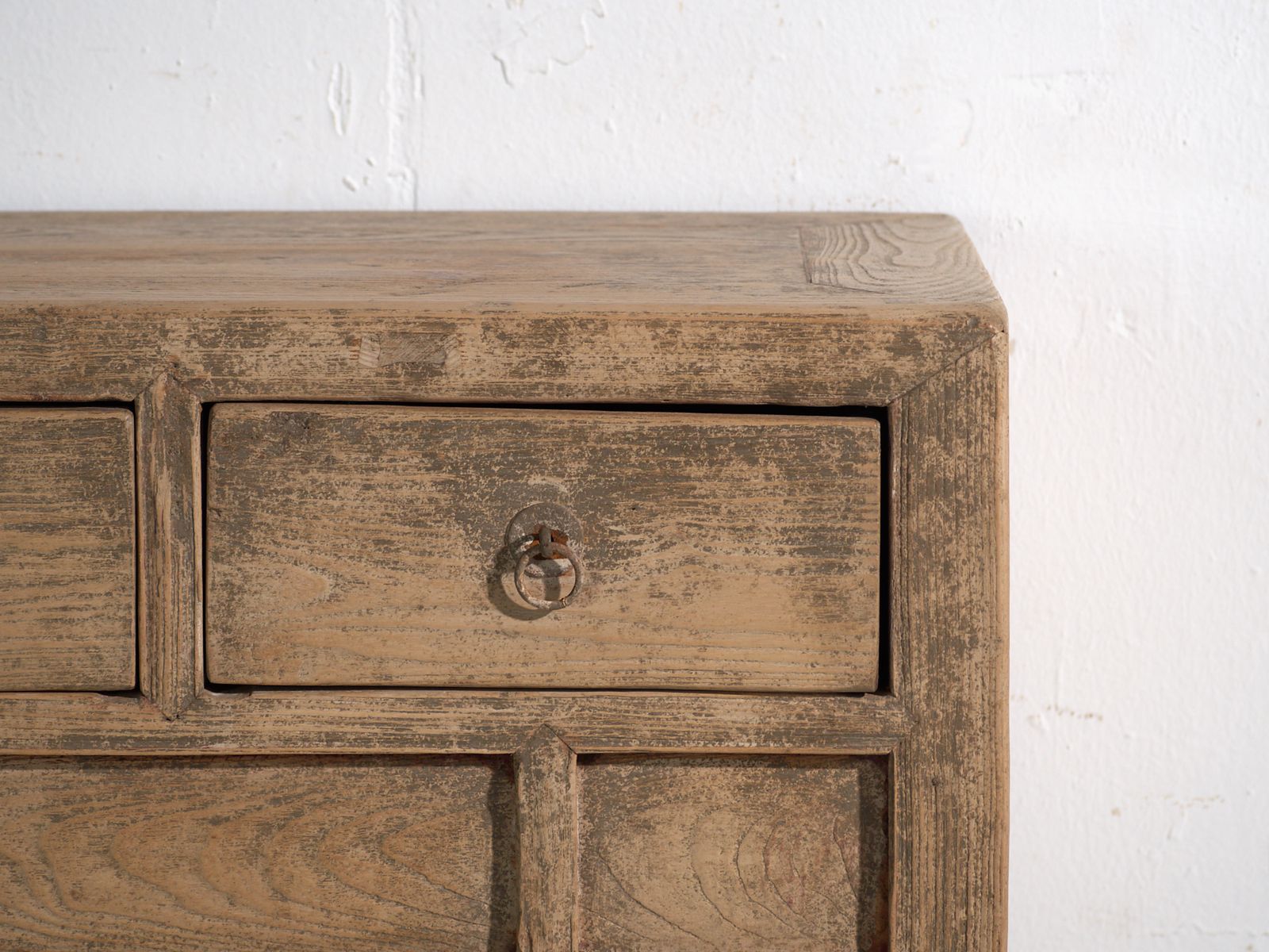 Antique Console In Fir With Three Drawers – China, Circa 1930 photo 1063.0