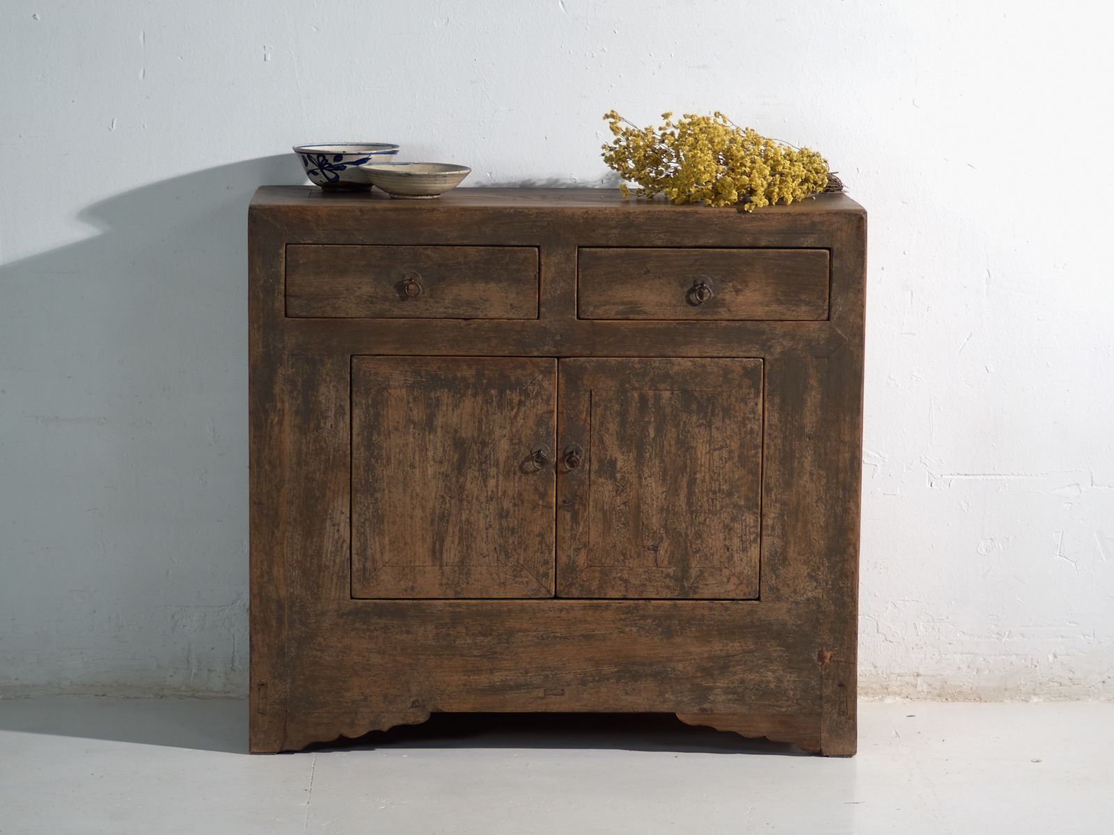 photo furniture Antique Sideboard In Fir With Two Drawers And Two Doors – China, Circa 1930