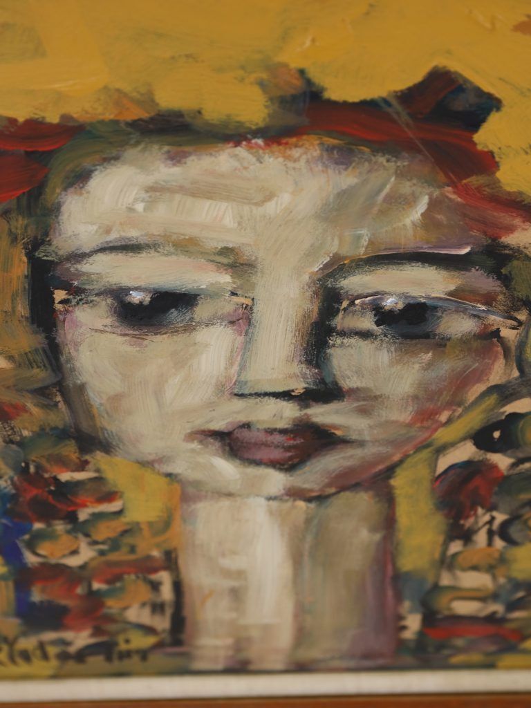 Harry Charles Tim Neo Expressionist Acrylic Painting ‘Harvest Boss’ – Longhead Series, 2026 photo 4250.0