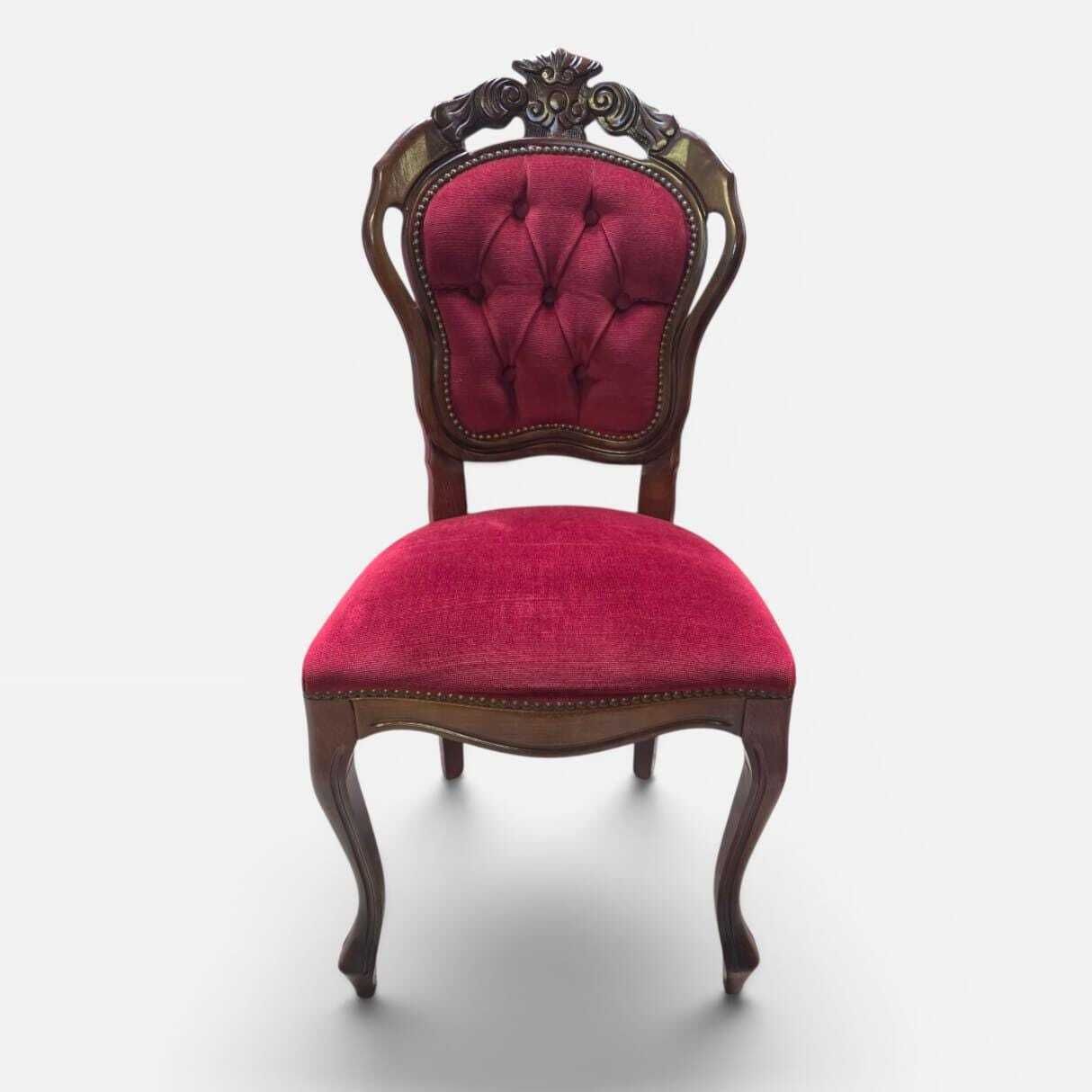 Vintage Victorian Style Dining Chairs / Set Of 6 / Carver & Side Chairs / C1970 photo buy