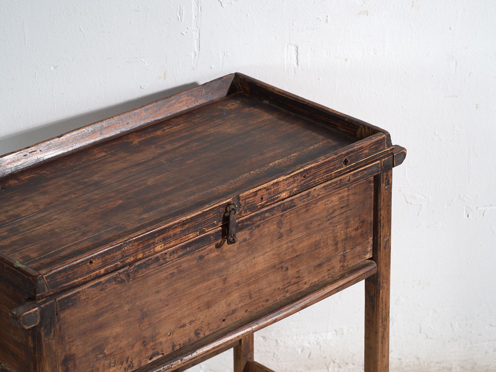 Antique Chinese Lift Top Desk In Pine – China, Circa 1930 photo furniture