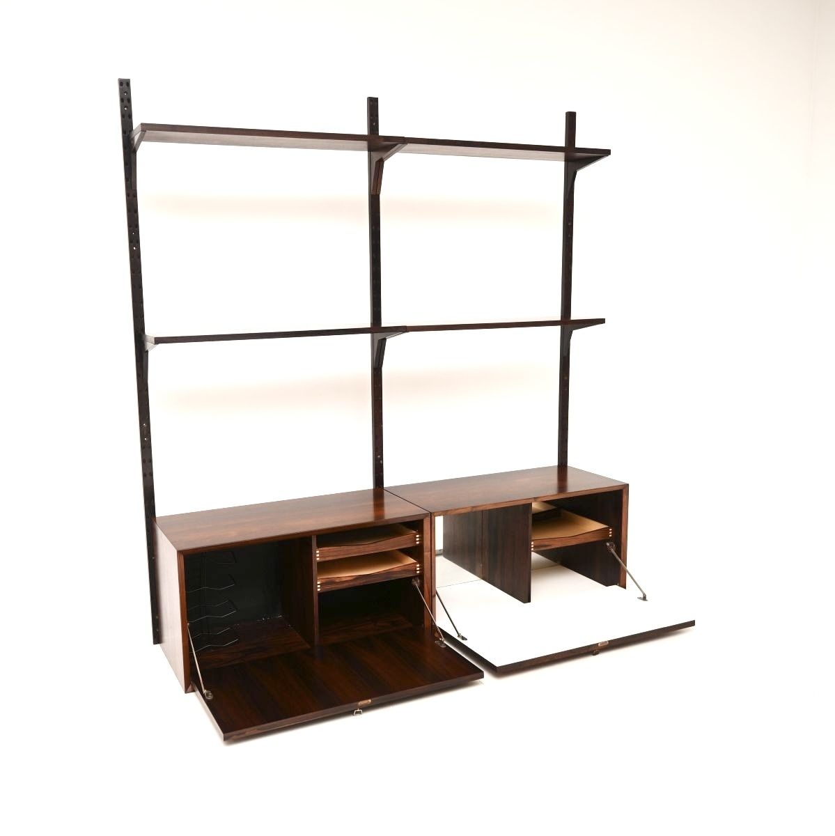 photo for sale Danish Vintage Rosewood Royal Shelving System By Poul Cadovius