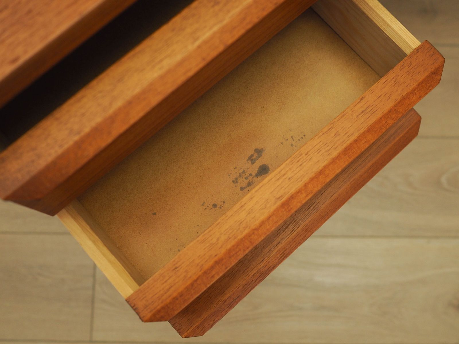 photo vintage Teak Desk, Danish Design, 1970s, Made In Denmark