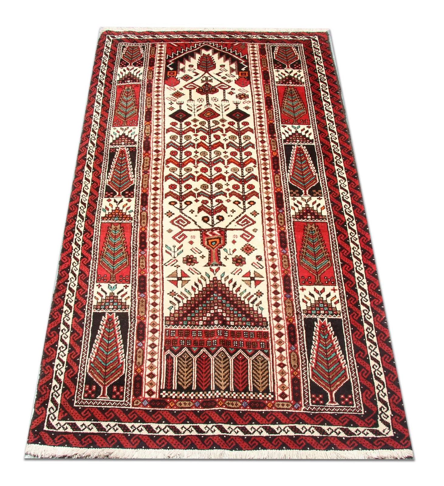 Tribal Rug Handmade Carpet Oriental Area Rug, Traditional Tree Of Life Rugs photo furniture