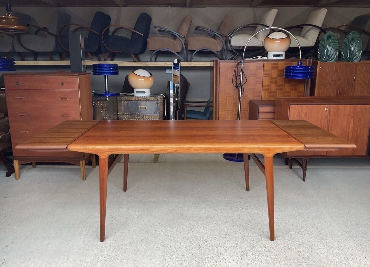 photo vinterior Danish Extending Dining Table By Niels Otto Møller For J.L. Møllers Mobelfabrik
