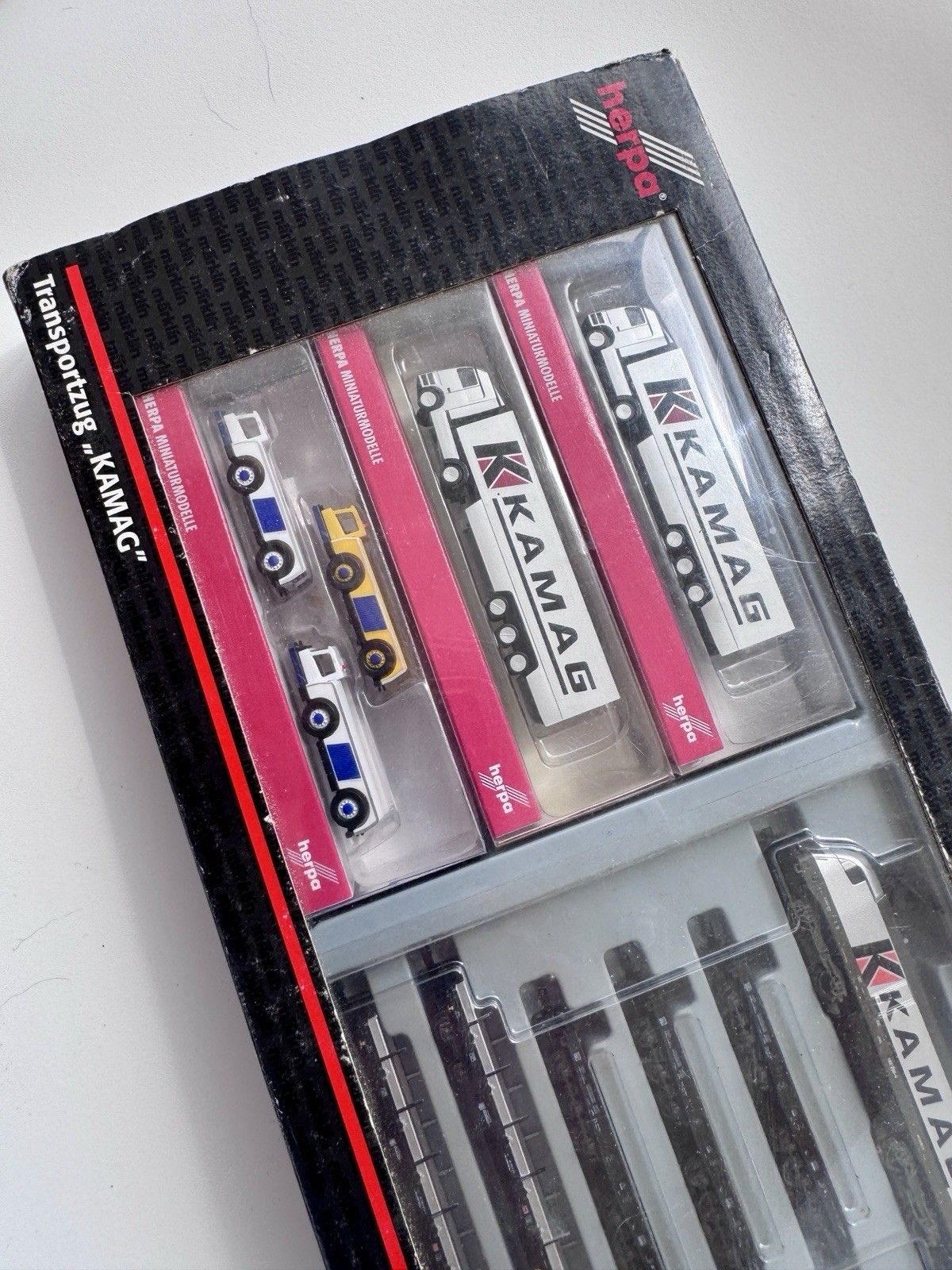 Märklin 81351 Herpa 065269 Z Gauge "Kamag" Transport Set Mib (Box Has Some Wear) photo Home Decor