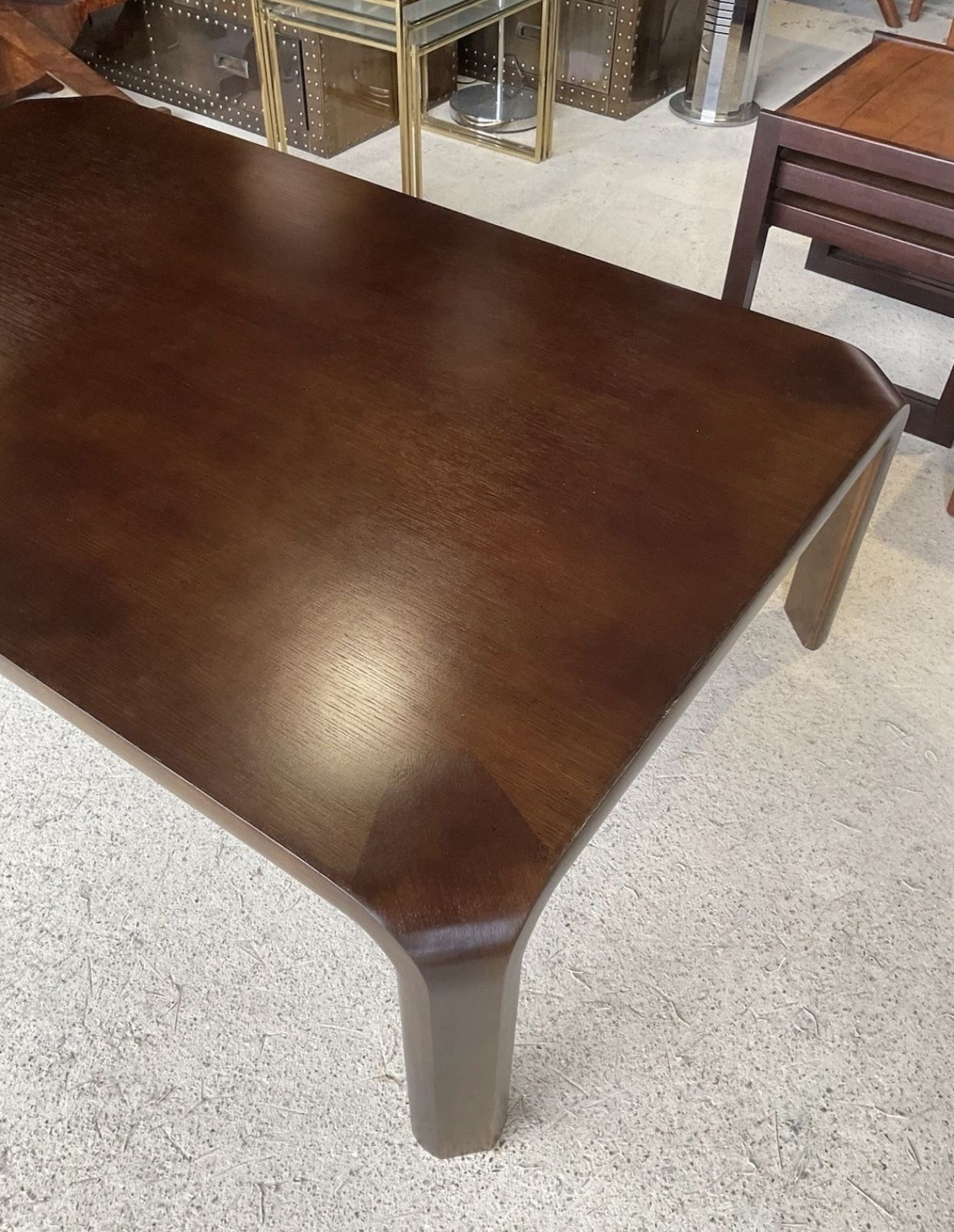 photo vintage Mid Century Japanese Coffee Table By Tendo Mokko