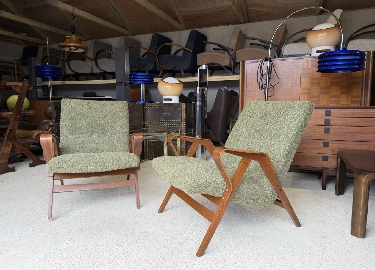 Mid Century Armchairs By František Jirák For Tatra, Vintage, Retro Style photo 1285.0