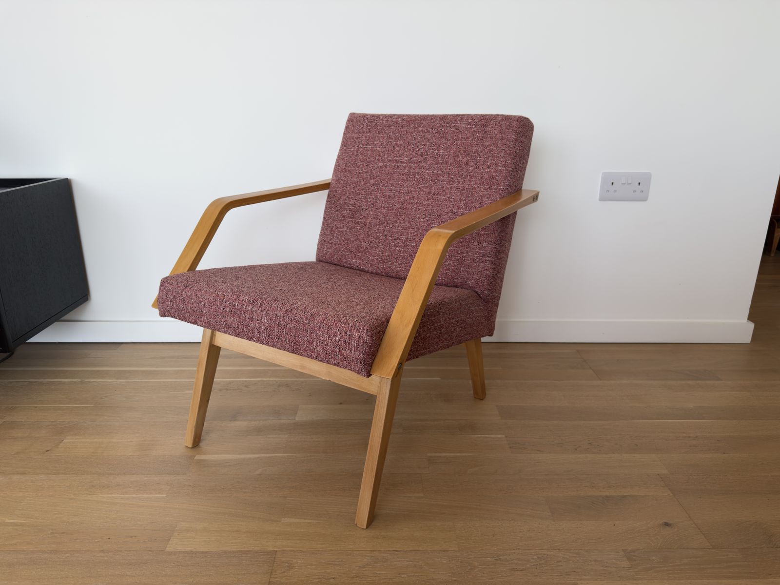 Mier Topolcany Reuphostered Armchairs, Set Of 2 photo for sale