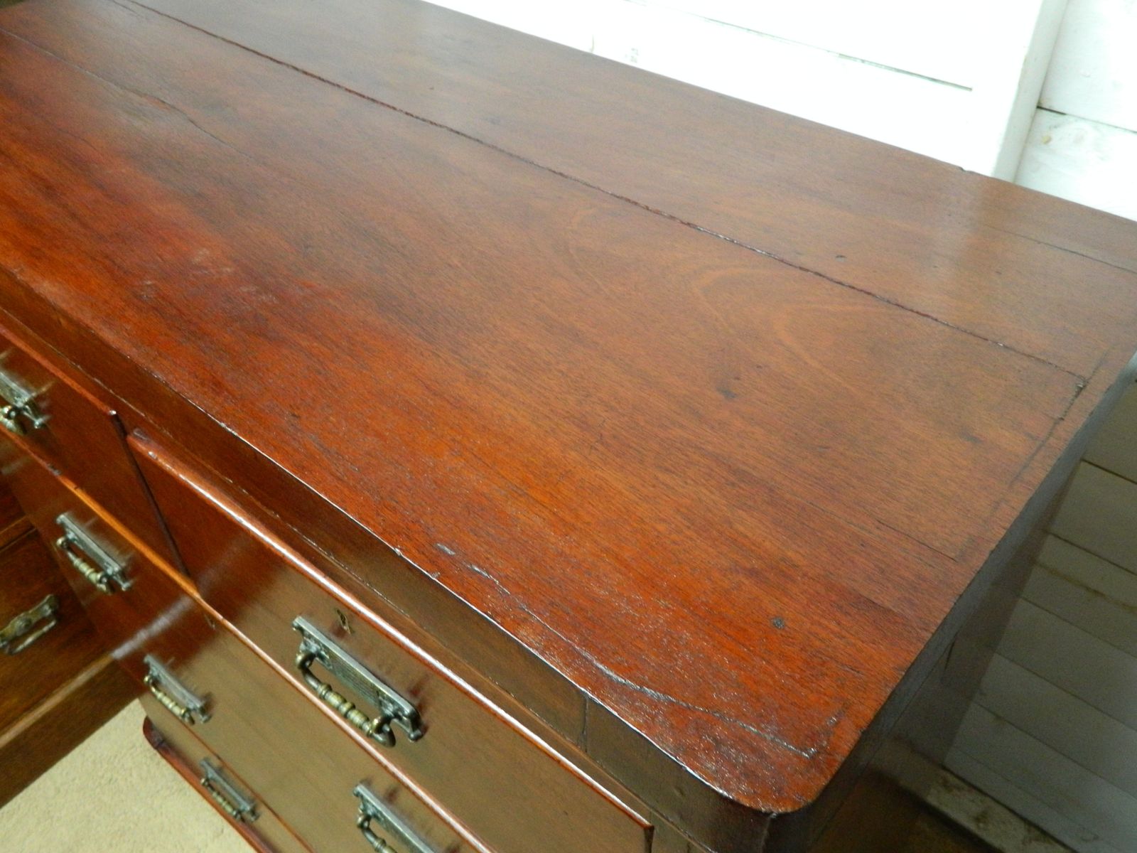Mahogany Veneer Chest Of Drawers photo buy