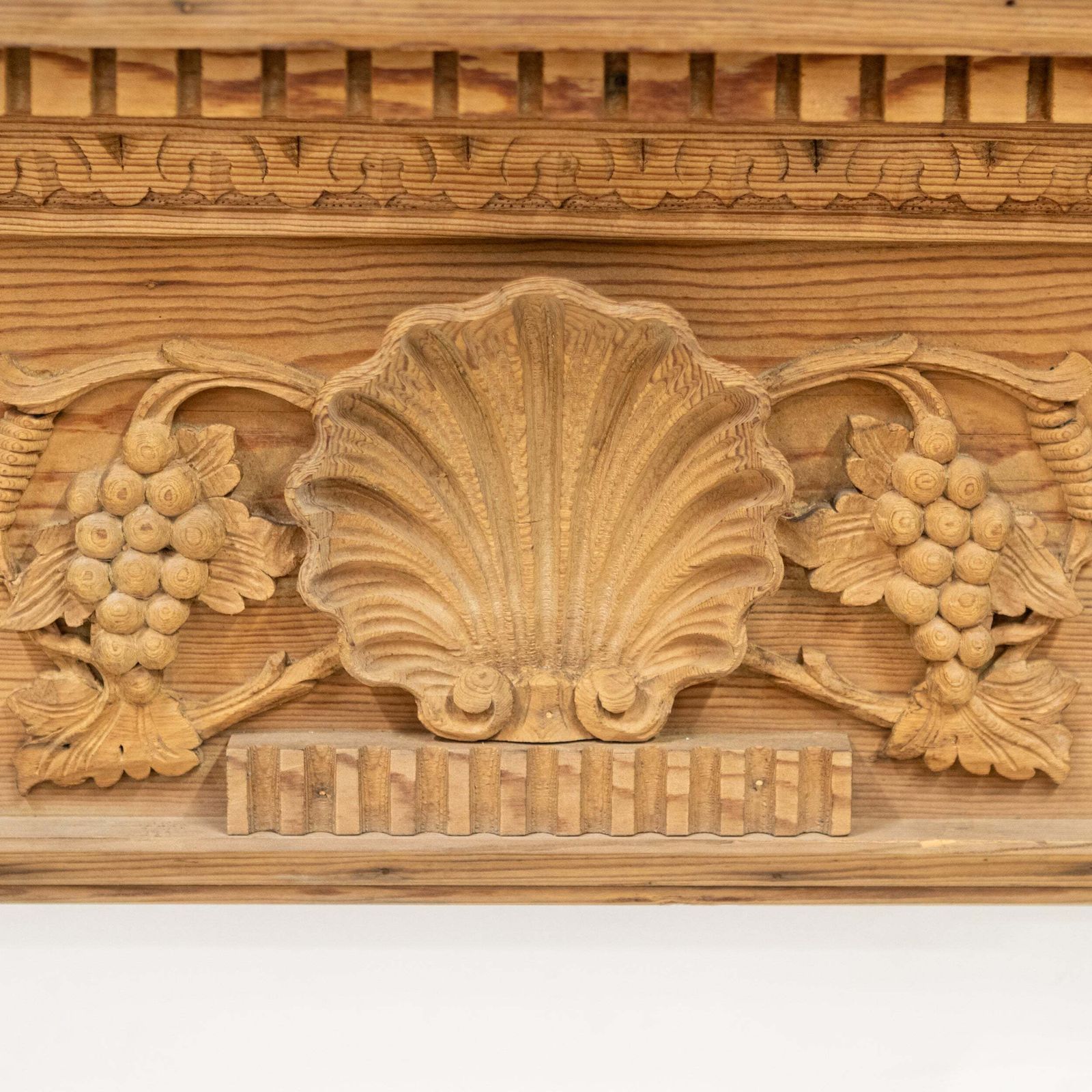 Antique Ornate Wooden Fireplace Surround photo 420.0
