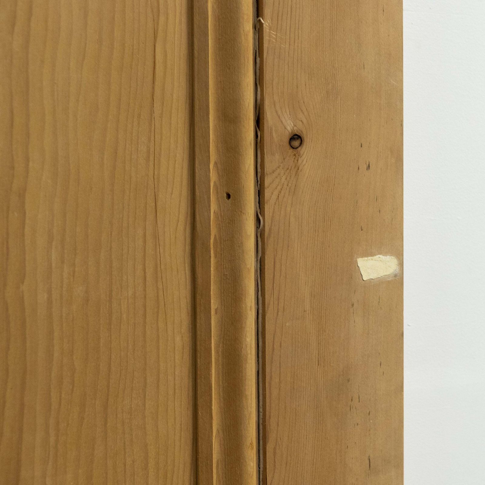 photo vintage Antique 4 Panel Stripped Door 203cm X 83cm