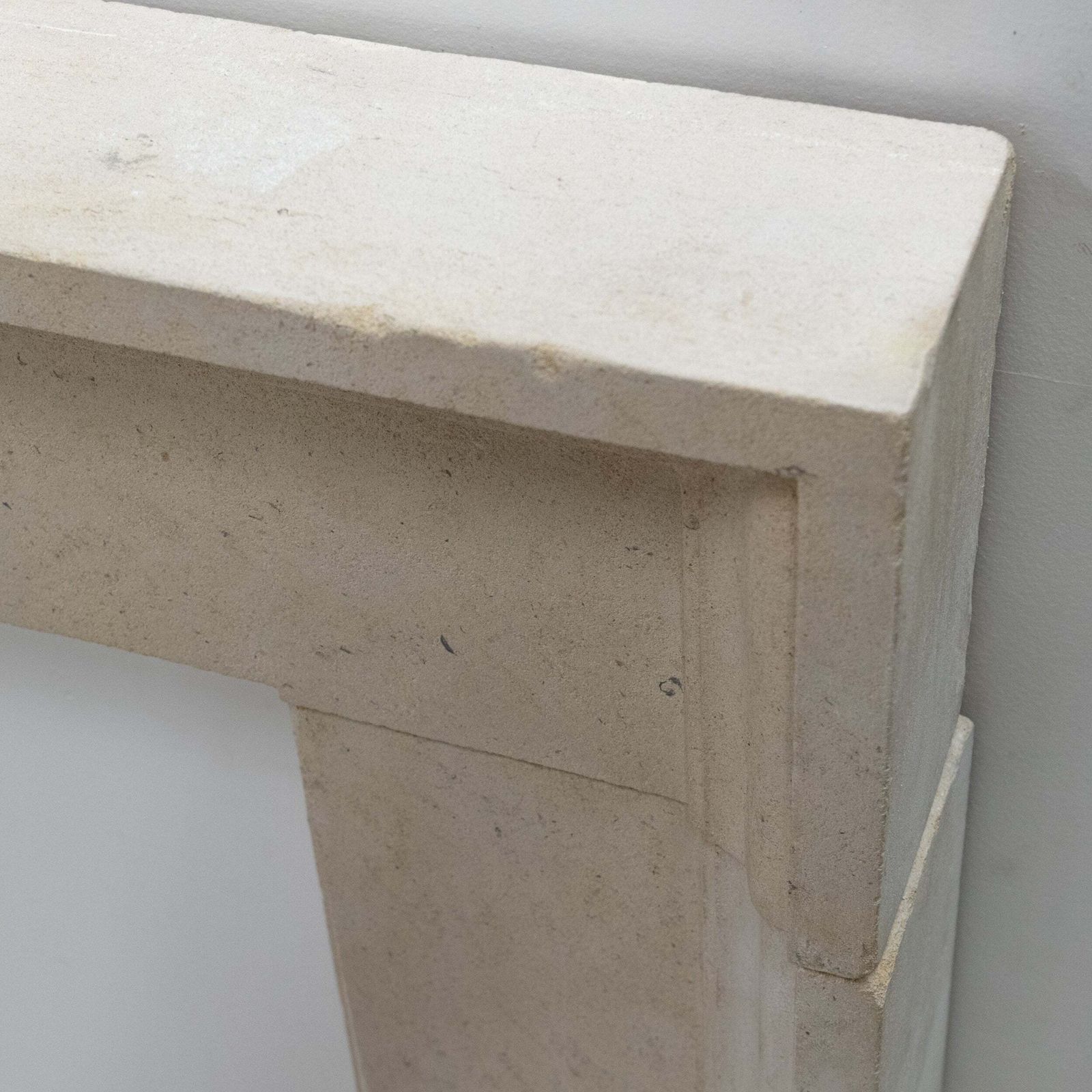 photo furniture Reclaimed Sandstone Bolection Fireplace Surround