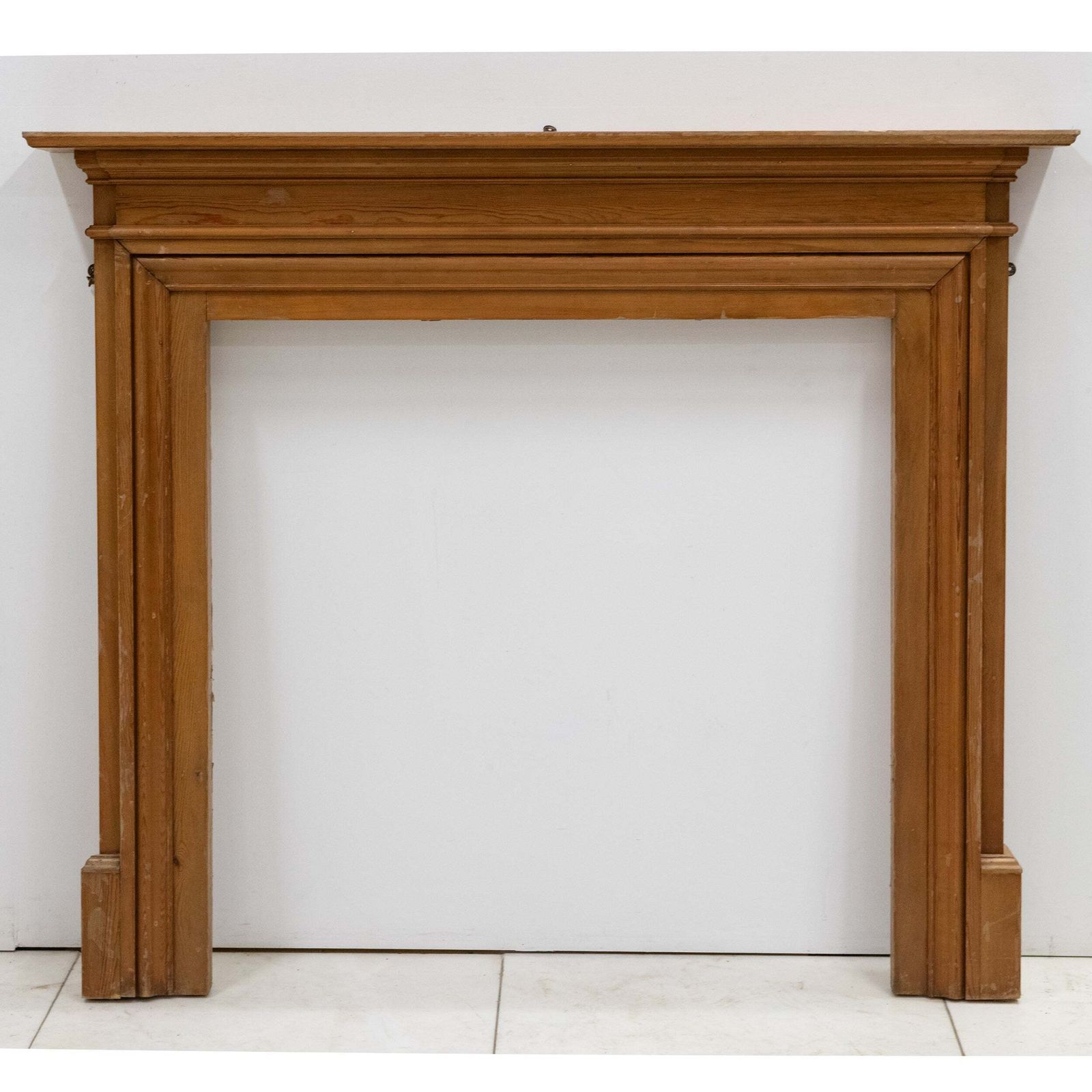 Antique Wooden Fireplace Surround photo furniture