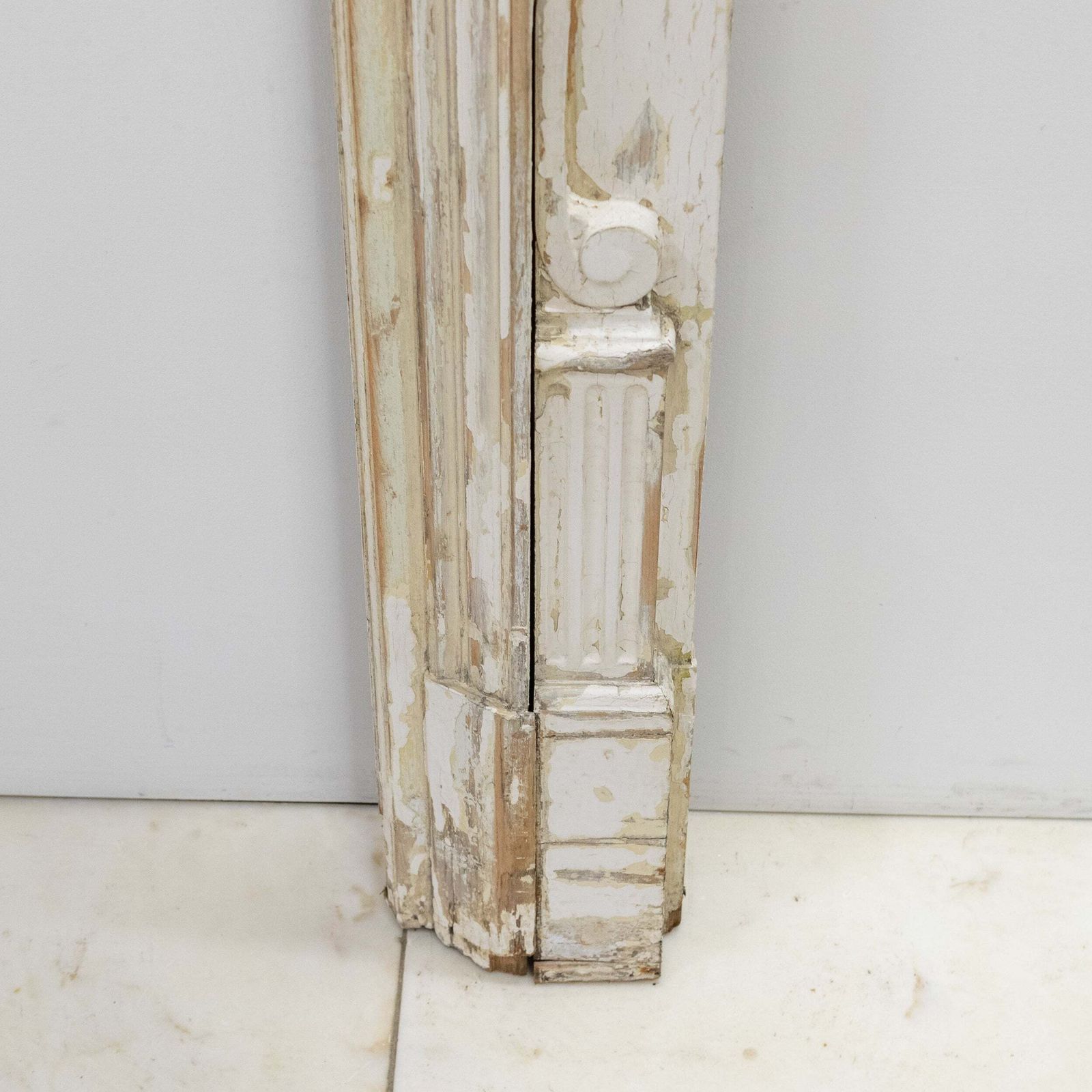 photo for sale Large Antique Wooden Fireplace Surround