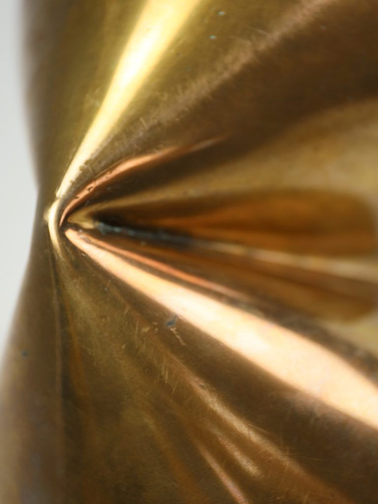 Mid Century Modern British Abstract Bronze Sculpture By 'Wd' – Dated 1966 photo for sale