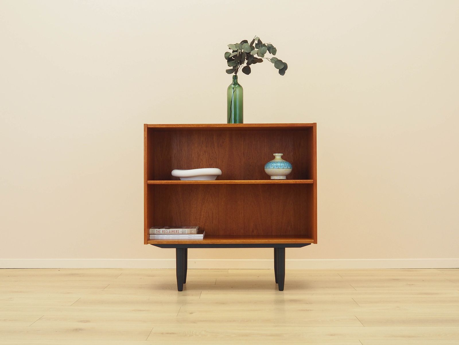 Teakhouten boekenkast, Deens design, jaren 1970, gemaakt in Denemarken photo furniture