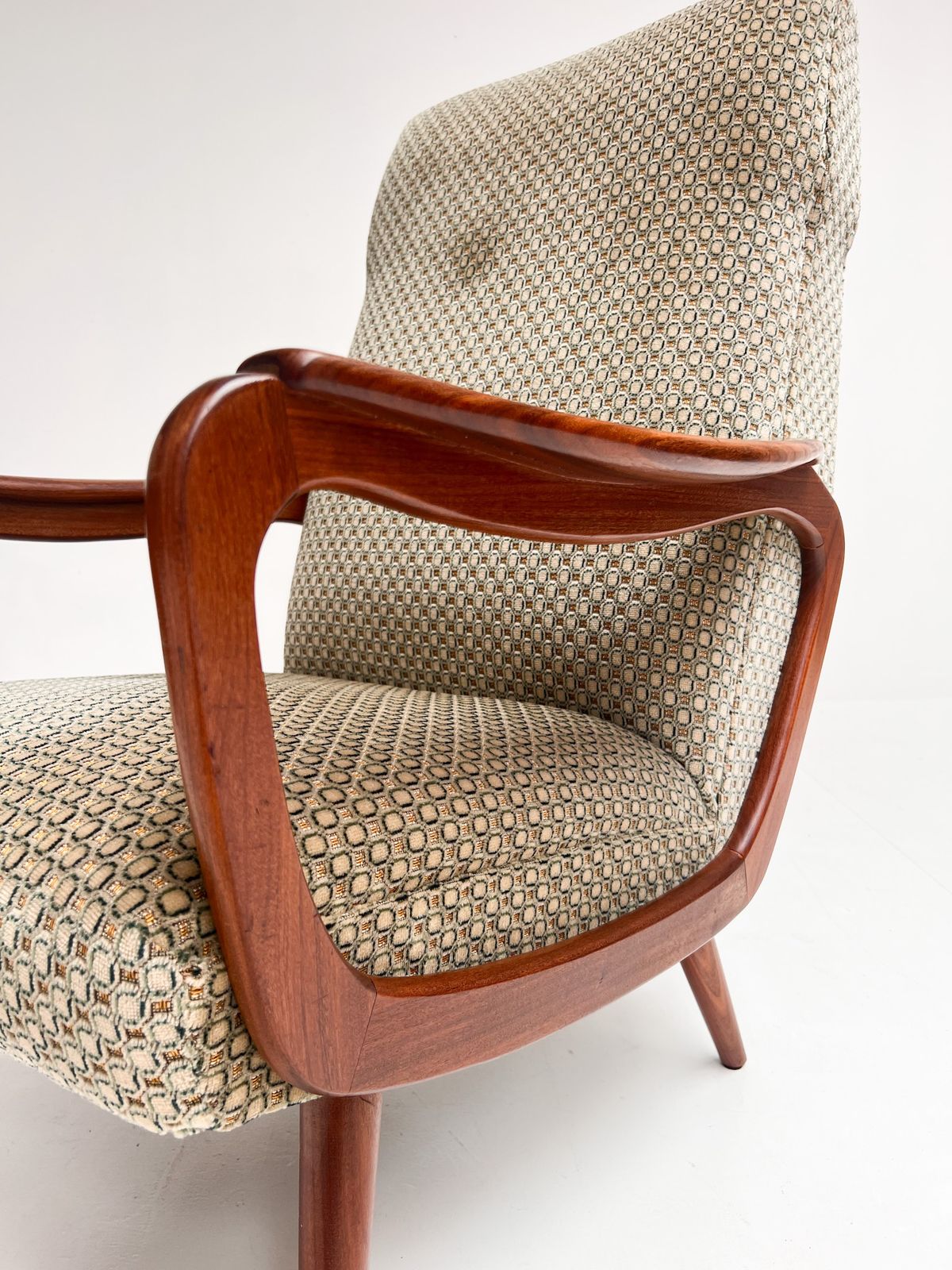 Organic Armchair Attributed To De Ster Gelderland, 1960s photo furniture
