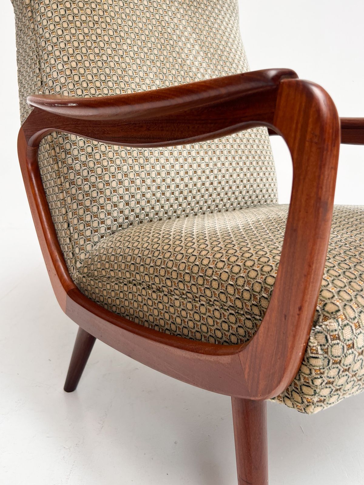 photo vintage Organic Armchair Attributed To De Ster Gelderland, 1960s